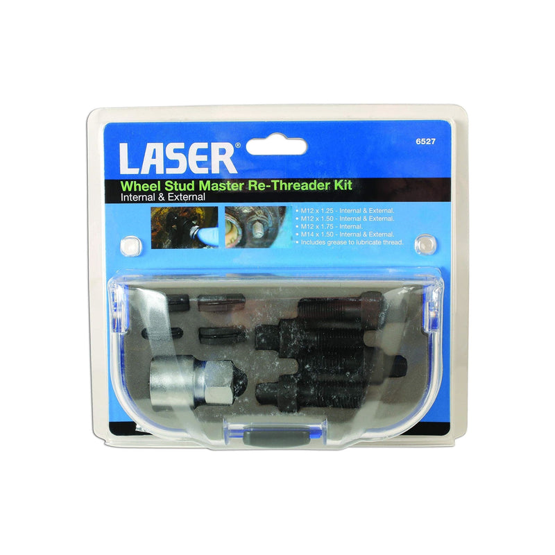 Laser Wheel Stud Master Re-Threader Kit 6527 Laser - Dynamic Drive