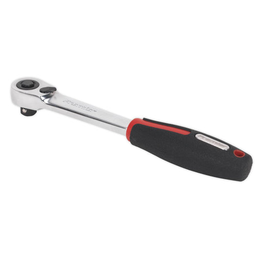 Sealey Ratchet Wrench 3/8"Sq Drive Compact Head 72-Tooth Flip Rev AK8981 Sealey  - Dynamic Drive