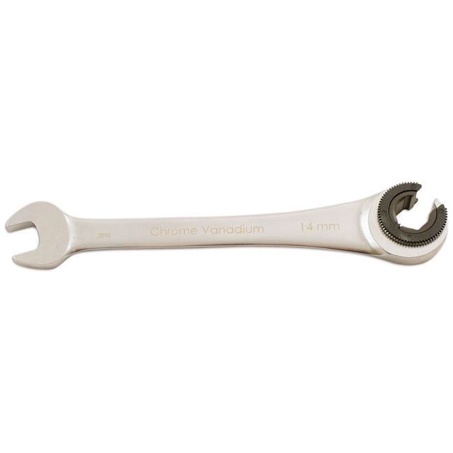 Laser Ratchet Flare Nut Wrench 14mm 4903 Laser - Dynamic Drive
