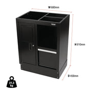 Draper BUNKER Modular Multi-Function Floor Cabinet, 680mm 33161 Draper - Dynamic Drive