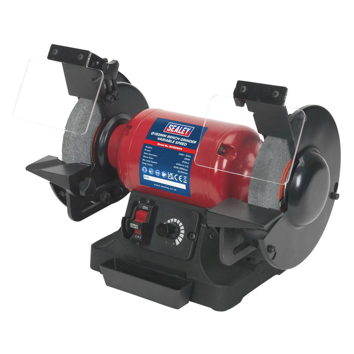 Sealey Bench Grinder 150mm Variable Speed BG150WVS Sealey  - Dynamic Drive