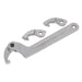 Sealey Adjustable C Spanner Hook & Pin Wrench Set 4pc 32-76mm SMC2M Sealey - Dynamic Drive