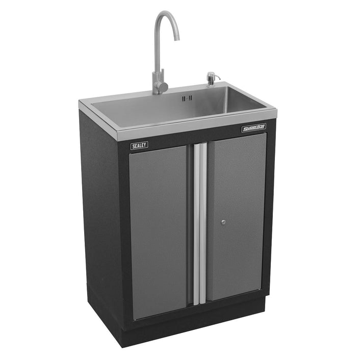 Sealey Modular Sink Unit 680mm APMS67 Sealey - Dynamic Drive