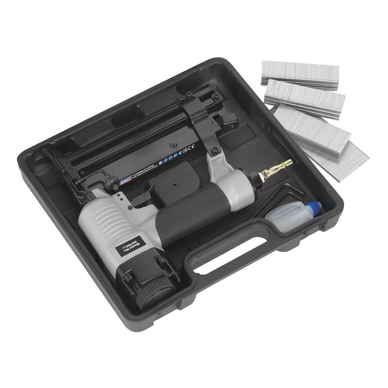 Sealey Air Nail/Staple Gun 50mm/40mm Capacity SA792 Sealey  - Dynamic Drive
