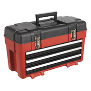 Sealey Toolbox 585mm 3 Drawer Portable AP1003 Sealey - Dynamic Drive