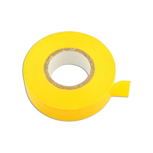 Tool Connection Yellow PVC Insulation Tape 19mm x 20m 10pc 30382 Tool Connection - Dynamic Drive
