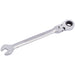 Draper HI-TORQ Metric Flexible Head Ratcheting Combination Spanner, 8mm Draper - Dynamic Drive