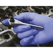 Sealey Bit Driver Ratchet Micro 1/4"Hex Stainless Steel AK6961 Sealey - Dynamic Drive