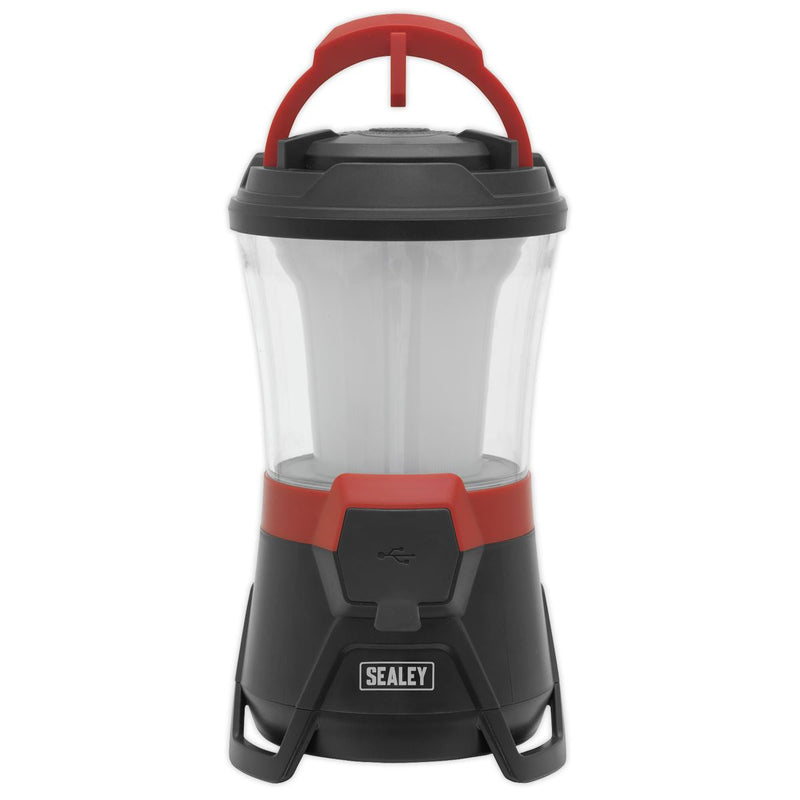 Sealey 10 SMD LED Rechargeable Lantern with Wireless Speaker Camping Fishing Sealey - Dynamic Drive