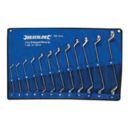 Silverline Deep Offset Ring Spanners Set 12pce 6 - 32mm Silverline - Dynamic Drive