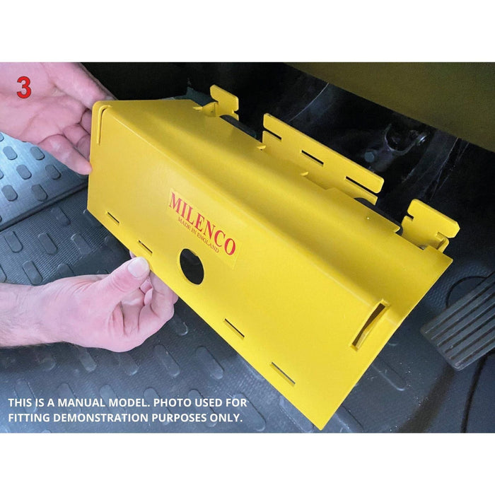High-Quality Milenco Brake Pedal Lock for Auto Gearbox: Transit 2013+ - Sprinter 06+ Milenco  - Dynamic Drive