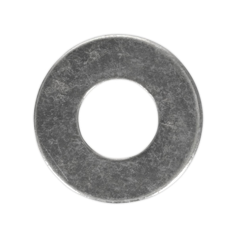 Sealey Flat Washer M6 x 14mm Form C BS 4320 Pack of 100 FWC614 Sealey  - Dynamic Drive