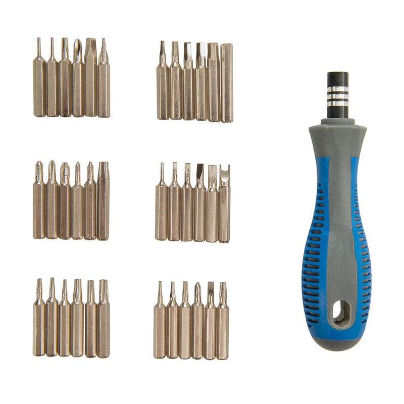 Silverline Precision Screwdriver Bit Set 37pce 37pce Silverline - Dynamic Drive