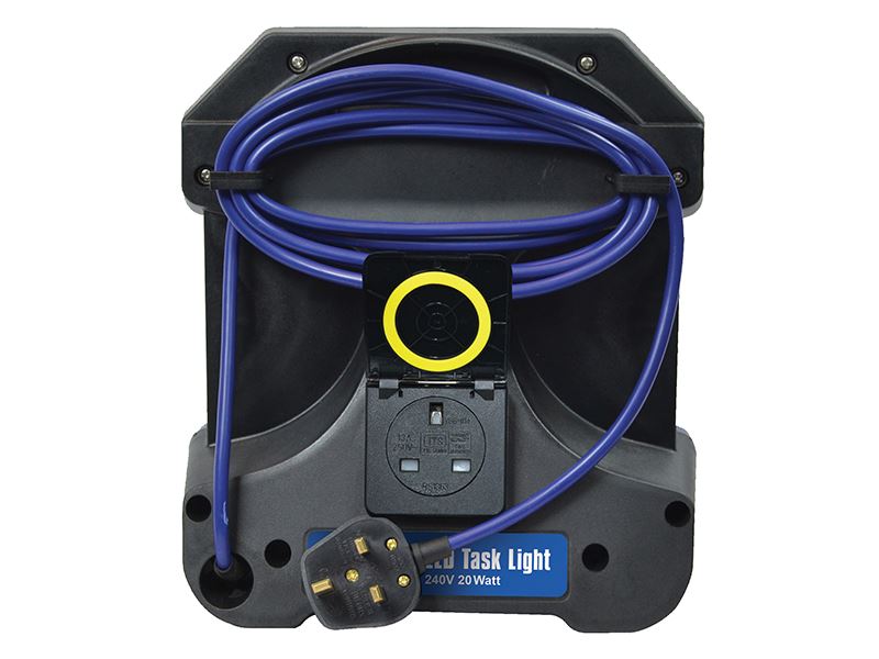 Faithfull Power Plus SMD LED Task Light with Power Take Off 20W 240V Faithfull Power Plus - Dynamic Drive