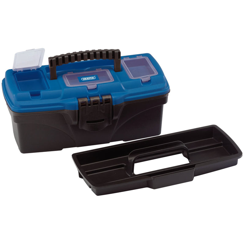 Draper Tool/Organiser Box with Tote Tray, 320mm 53875 Draper - Dynamic Drive