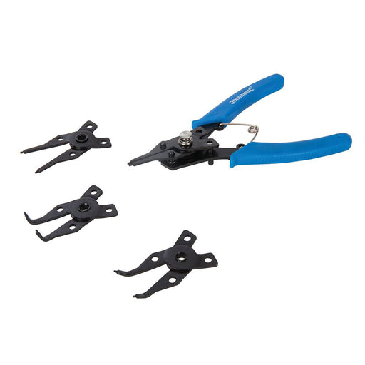 Silverline Circlip Pliers Set 5pce 160mm Silverline - Dynamic Drive