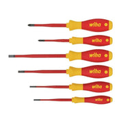 Wiha SoftFinish® electric slimFix SL/PH Screwdriver Set, 6 Piece Wiha - Dynamic Drive