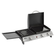 Dellonda 3 Burner Stainless Steel Portable Gas Plancha/Grill 8.5kW Dellonda - Dynamic Drive