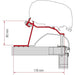 Fiamma F80/F65 Adapter Kit Hobby Caravan >2014 98655Z065 Fiamma - Dynamic Drive