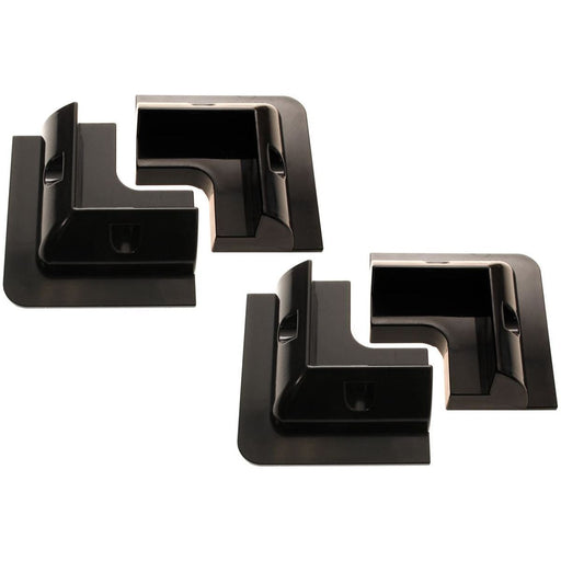 AG ABS Black Solar Panel Corner Mounts x 4 AG - Dynamic Drive