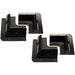 AG ABS Black Solar Panel Corner Mounts x 4 AG - Dynamic Drive