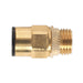 Sealey Brass SuperThread Str Adaptor 8mmx1/4"BSP Pk of 2 (RM10812) JGBC814 Sealey  - Dynamic Drive