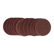 Silverline Hook and Loop Sanding Discs 50mm 60pk 20 x 60, 20 x 80, 20 x 120G Silverline - Dynamic Drive