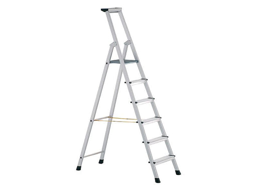 Zarges Anodised Trade Platform Steps, Platform Height 0.88m 4 Rungs Zarges - Dynamic Drive