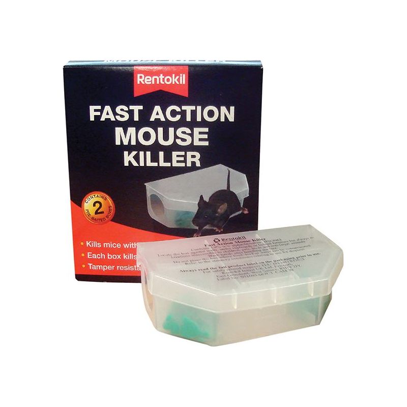 Rentokil Fast Action Mouse Killer (Twin Pack) Rentokil - Dynamic Drive