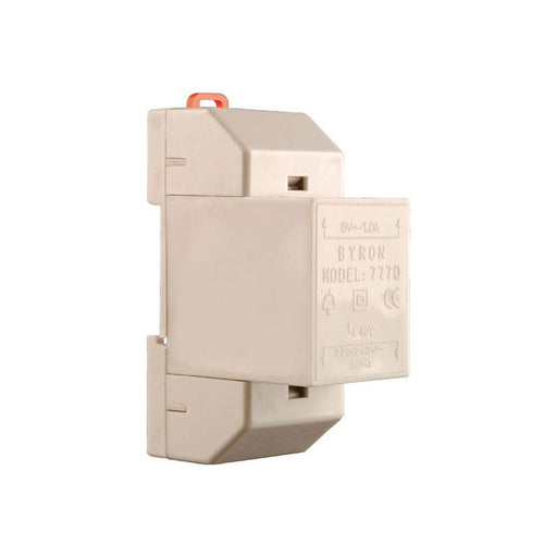 Byron 7770 Wired Transformer White 8V 1 Amp Byron - Dynamic Drive