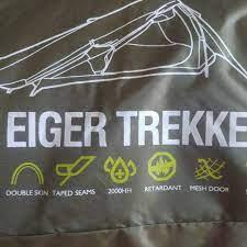 Summit Eiger Trekker 2 Man Person Double Fishing Hiking Camping Tent Quick Easy Summit  - Dynamic Drive