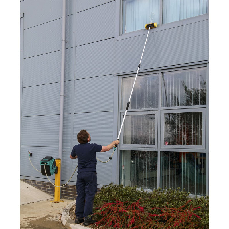 Sealey Five Sided Flo-Thru Brush with 3m Telescopic Handle CC953 Sealey  - Dynamic Drive