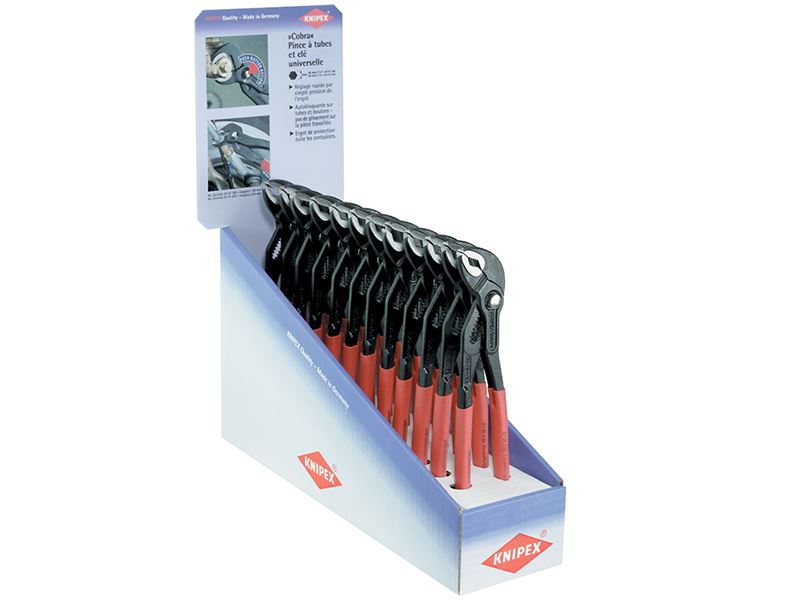 Knipex Cobra Quickset Display (10 X 87 21 250) Knipex - Dynamic Drive