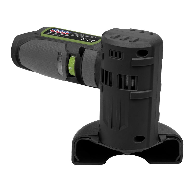 Sealey Cordless Angle Grinder Kit 10.8V 2Ah SV10.8 Series85mm CP108VAG Sealey - Dynamic Drive