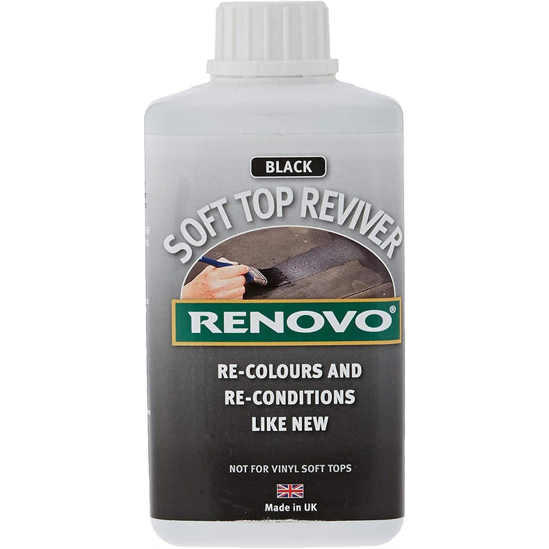 Renovo ***Black Restore Kit*** Soft Top Canvas Cleaner & Reviver & Ultra Proofer Renovo  - Dynamic Drive