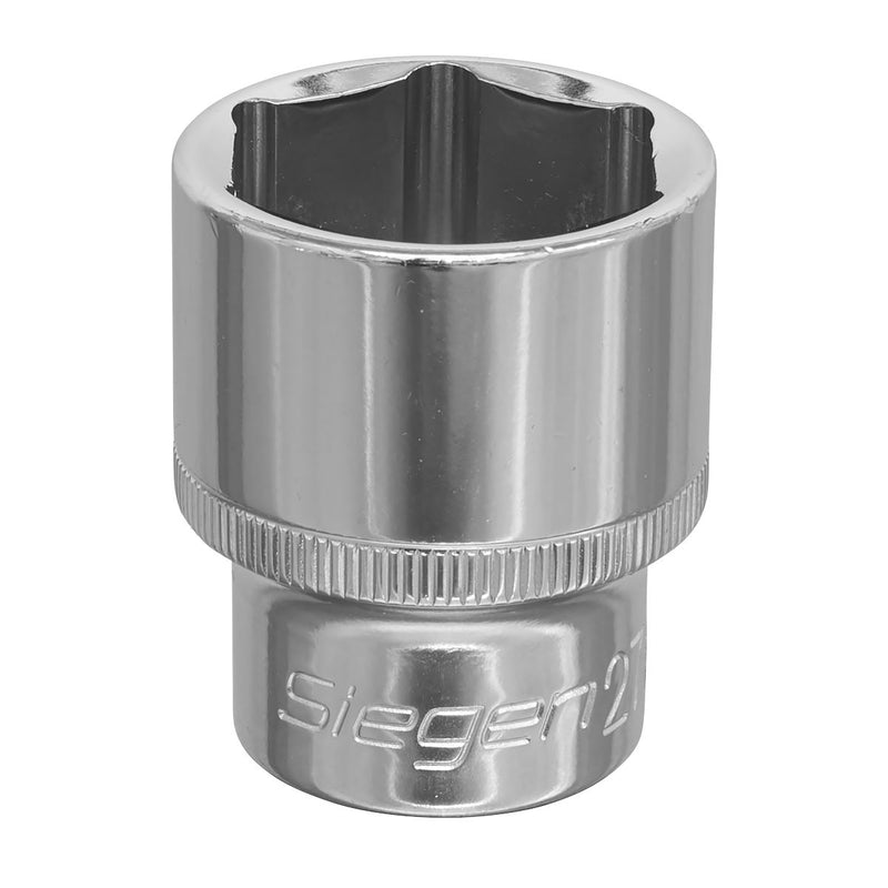Seigen by Sealey WallDrive Socket 27mm 1/2"Sq Drive S0663 Seigen by Sealey  - Dynamic Drive