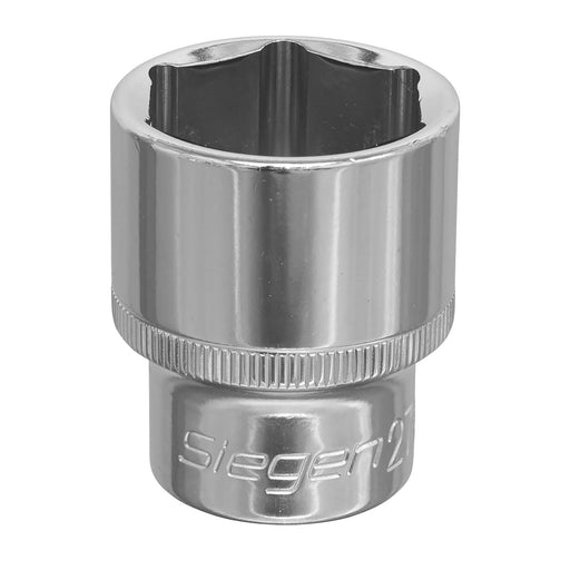 Sealey WallDrive Socket 27mm 1/2"Sq Drive S0663 Siegen by Sealey - Dynamic Drive