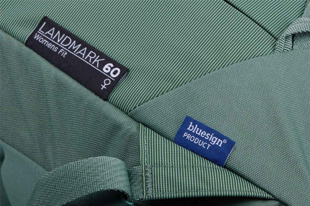 Thule Landmark 60L Women's travel pack hazy green Thule - Dynamic Drive