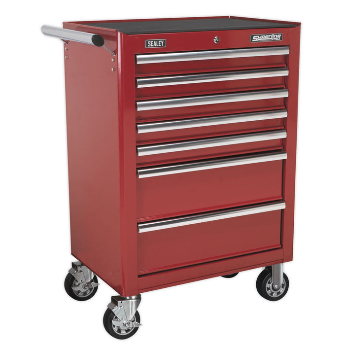 Superline PRO Tool Chest Combination 14 Drawer with 446pc Tool Kit - Red Superline Pro - Dynamic Drive