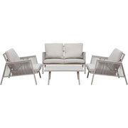 Dellonda Fusion 4 Piece Outdoor Set Dellonda - Dynamic Drive