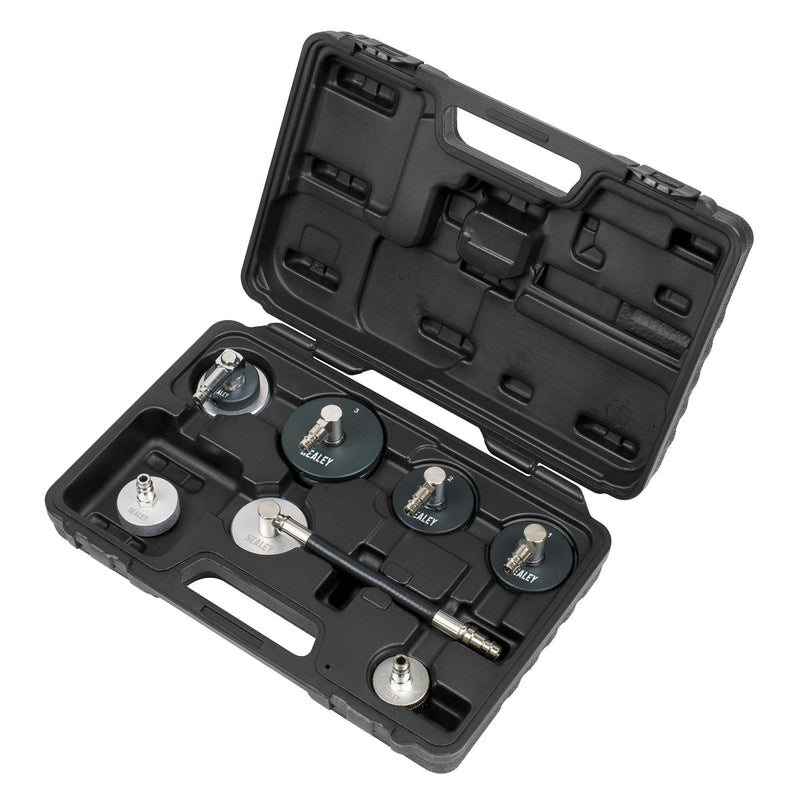 Sealey Brake & Clutch Pressure Bleeder Cap Set 7pc VS0204C Sealey - Dynamic Drive