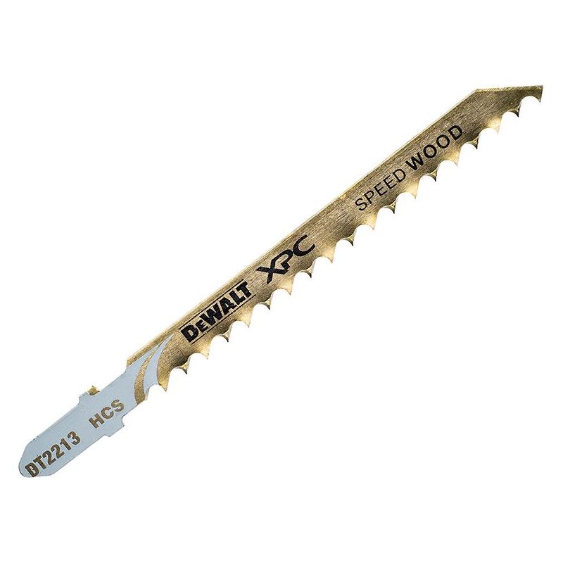 Dewalt Power Tools XPC HCS Wood Jigsaw Blades Pack of 5 T144D DeWALT Power Tools - Dynamic Drive