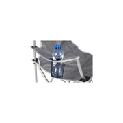Bo-Camp Folding Chair Compact Steel Grey Bo-Camp - Dynamic Drive