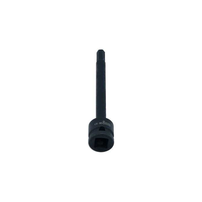 Laser Extra Long Impact Hex Bit 1/2"D 8mm 8584 Laser - Dynamic Drive