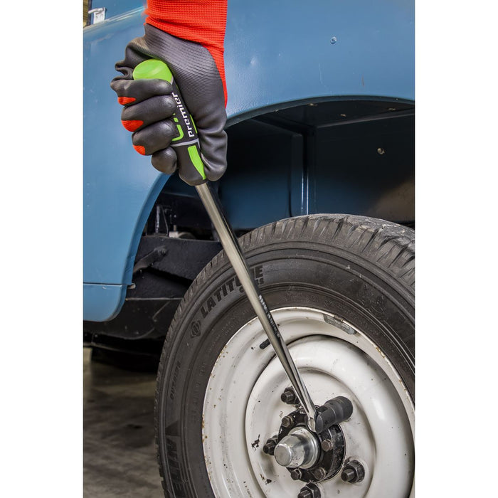 Sealey Breaker Bar 600mm 1/2"Sq Drive Hi-Vis Green AK7306HV Sealey - Dynamic Drive