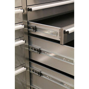 Sealey Mobile Stainless Steel Tool Cabinet 10 Drawer & Cupboard AP7210SS Sealey - Dynamic Drive