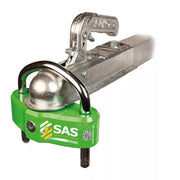 SAS Green Caravan Hitchlock Trailer Universal Hitch Coupling Tow Ball Lock High Security SAS - Dynamic Drive