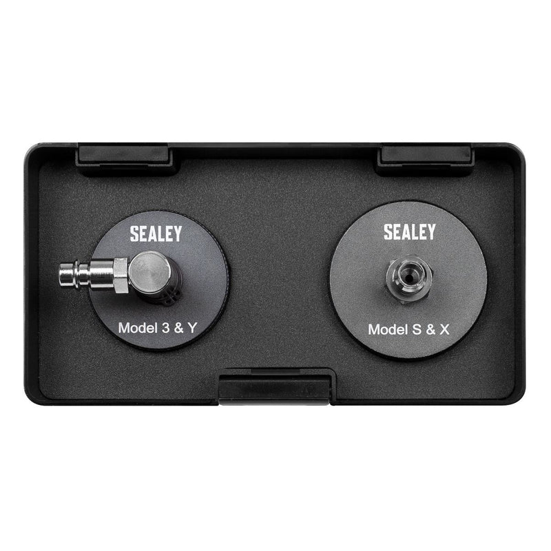 Sealey Brake Pressure Bleeder Cap Set for Tesla VS0204T Sealey - Dynamic Drive