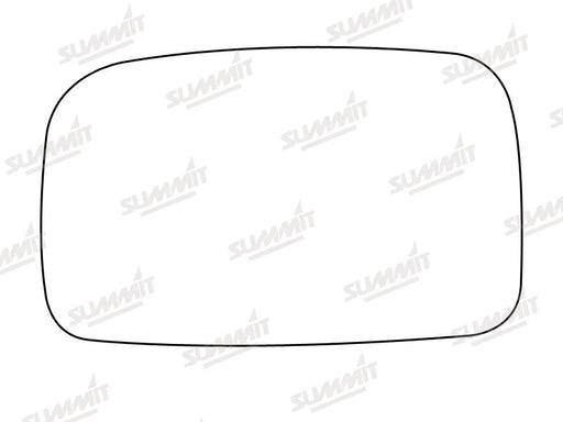 Summit Stick-On Standard Mirror Glass fits VW Polo 96 on LHS Summit - Dynamic Drive