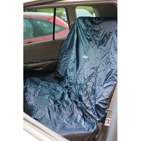 Laser Rear Seat Protector 2pc - Blue 5108 Laser - Dynamic Drive